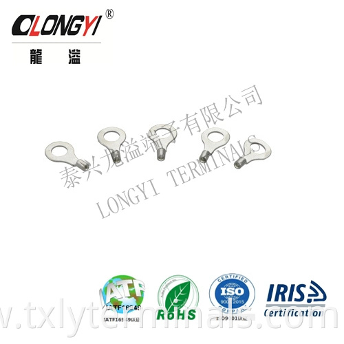 Longyi Naked Non-Insulated Ring Terminals (2-7) Copper Terminals